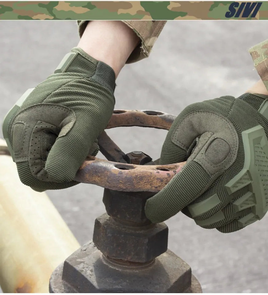 Tactical Touchscreen Gloves – Men and Women Gloves for Motorcycle Hunting Climbing