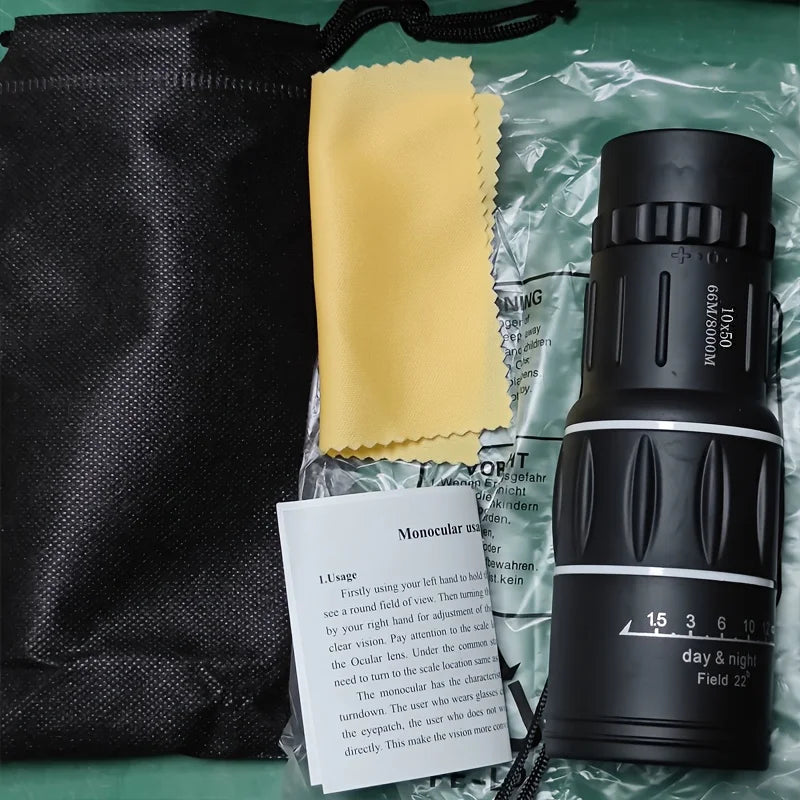 Outdoor High-Power Binoculars – Travel Gift for Camping Hiking and Sightseeing