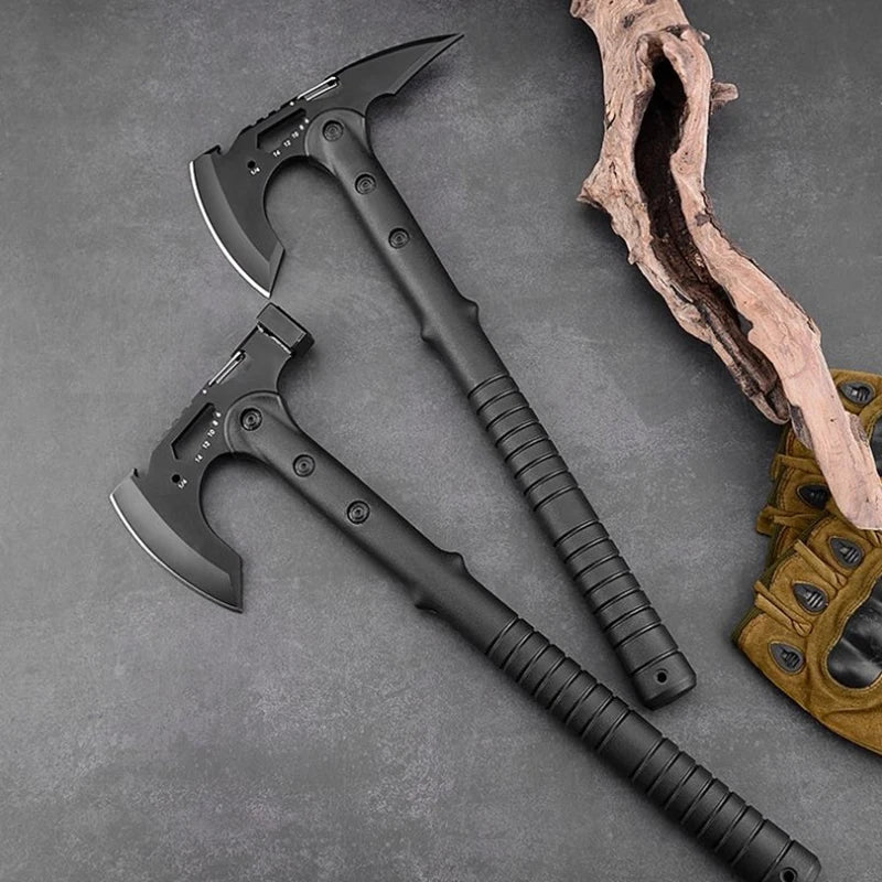 Devil’s Assault Tactical Axe – Multi-Use Fire and Camping Survival Tool for Emergencies