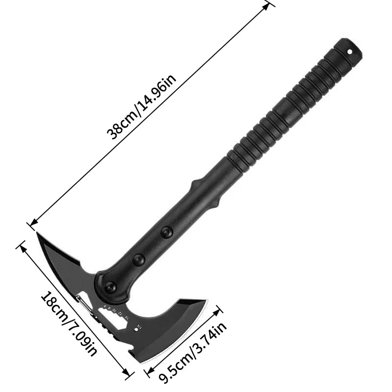 Devil’s Assault Tactical Axe – Multi-Use Fire and Camping Survival Tool for Emergencies