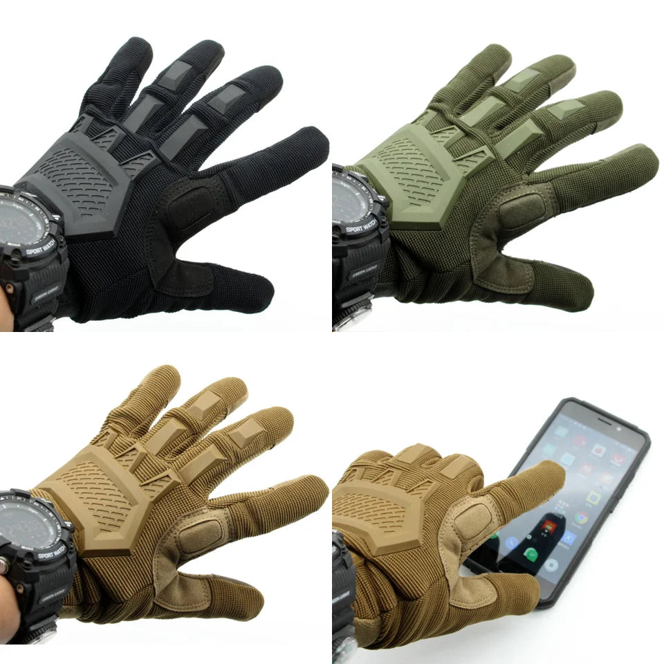 Tactical Touchscreen Gloves – Men and Women Gloves for Motorcycle Hunting Climbing