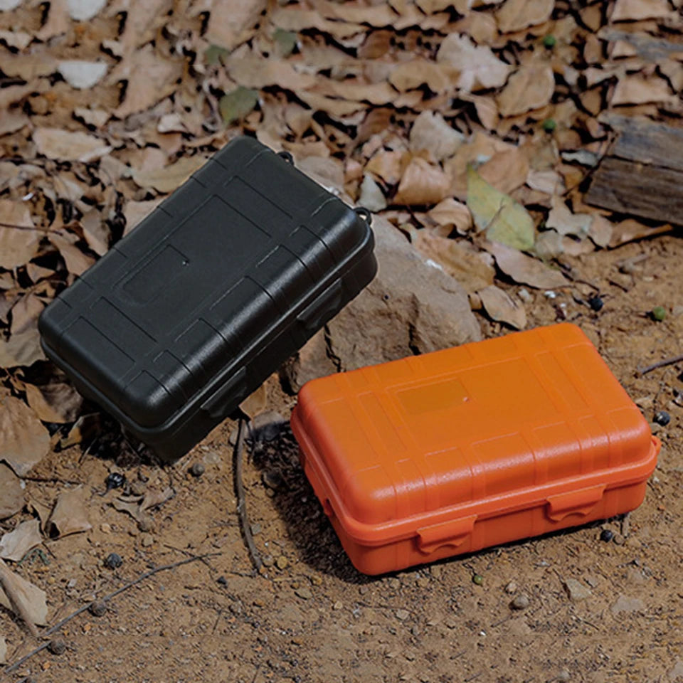 Outdoor Shockproof Waterproof Box – Airtight Dry Case for Survival EDC Gear Storage
