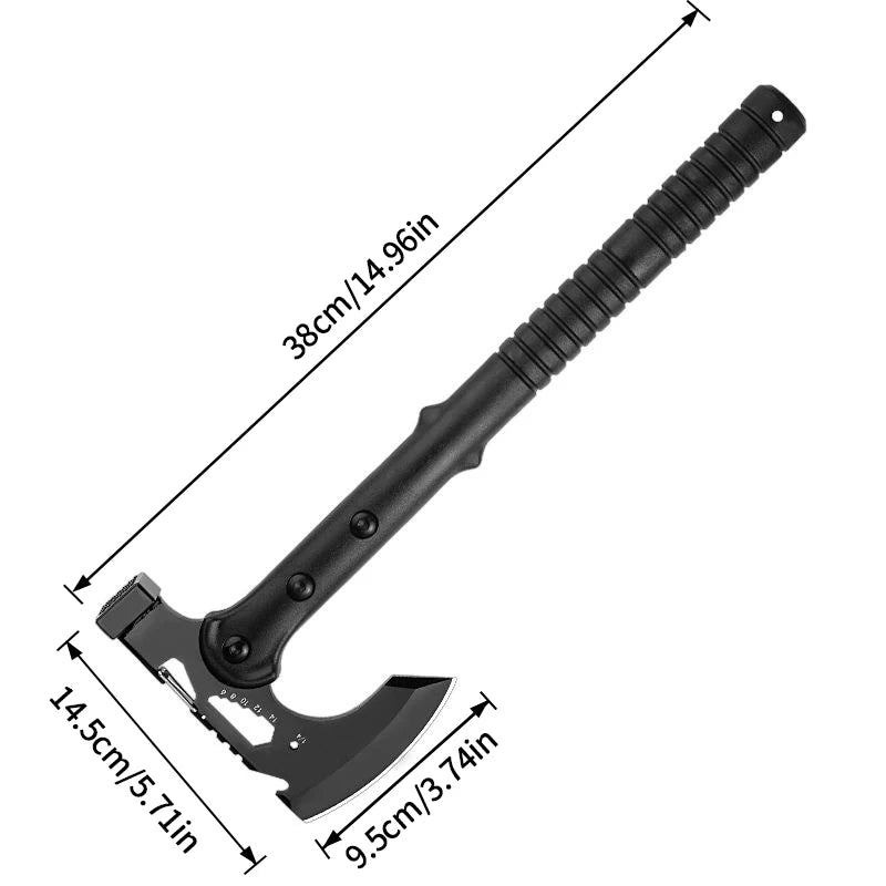 Devil’s Assault Tactical Axe – Multi-Use Fire and Camping Survival Tool for Emergencies