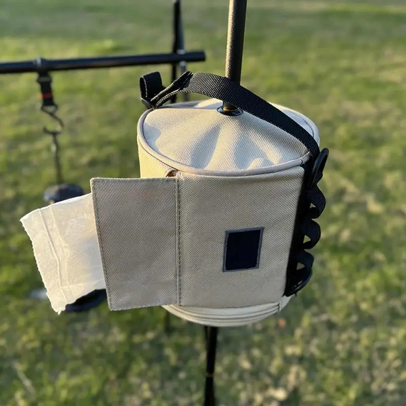 Tactical Hanging Toilet Paper Bag – MOLLE Pouch for Camping Hiking Outdoor Trips