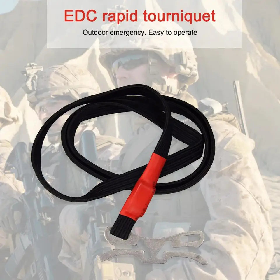 Medical Emergency Tool – Fast Hemostasis Elastic Rope for Survival Combat and Outdoor EDC