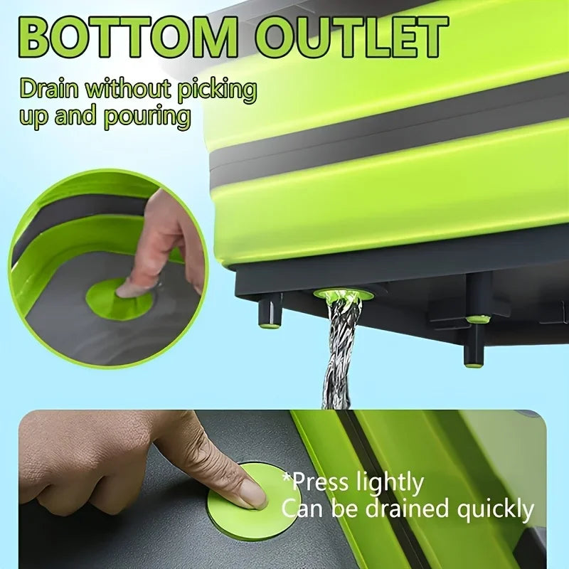 Portable Space-Saving Basin – Built-In Sink for Camping Travel and Home Use
