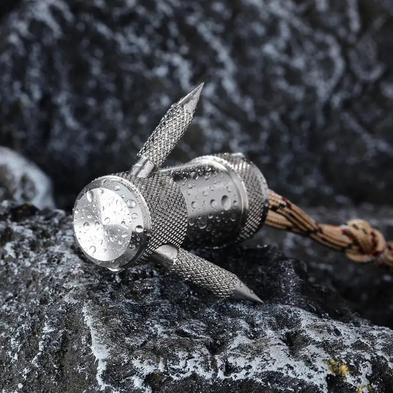 Grappling Anchor Hook – 3-Claw or 4-Claw Detachable Stainless Steel Tool for Climbing Hiking Camping