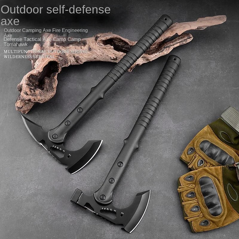 Devil’s Assault Tactical Axe – Multi-Use Fire and Camping Survival Tool for Emergencies
