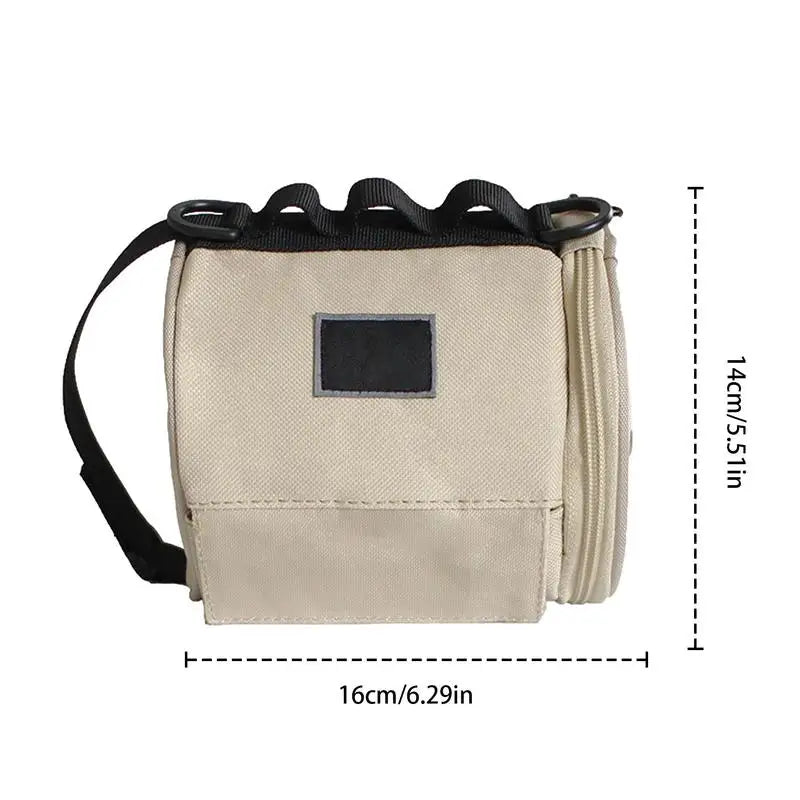 Tactical Hanging Toilet Paper Bag – MOLLE Pouch for Camping Hiking Outdoor Trips