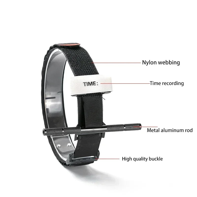 Metal Aluminum Tourniquet – Outdoor Survival Hemostasis Second Generation Reusable Strengthened Tool