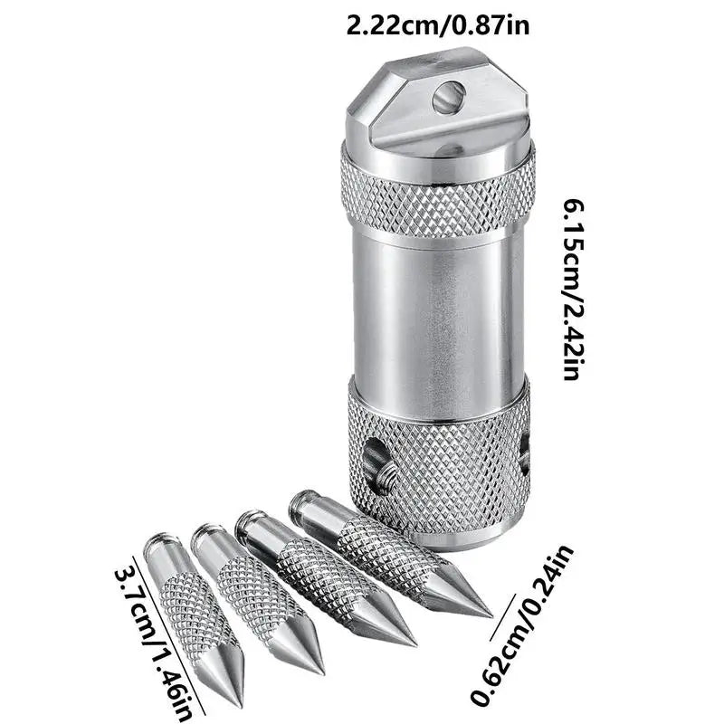 Grappling Anchor Hook – 3-Claw or 4-Claw Detachable Stainless Steel Tool for Climbing Hiking Camping