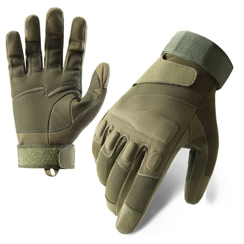 Winter Tactical Gloves – Full-Finger Touchscreen Gloves with Rubber Shell for Cold Outdoors