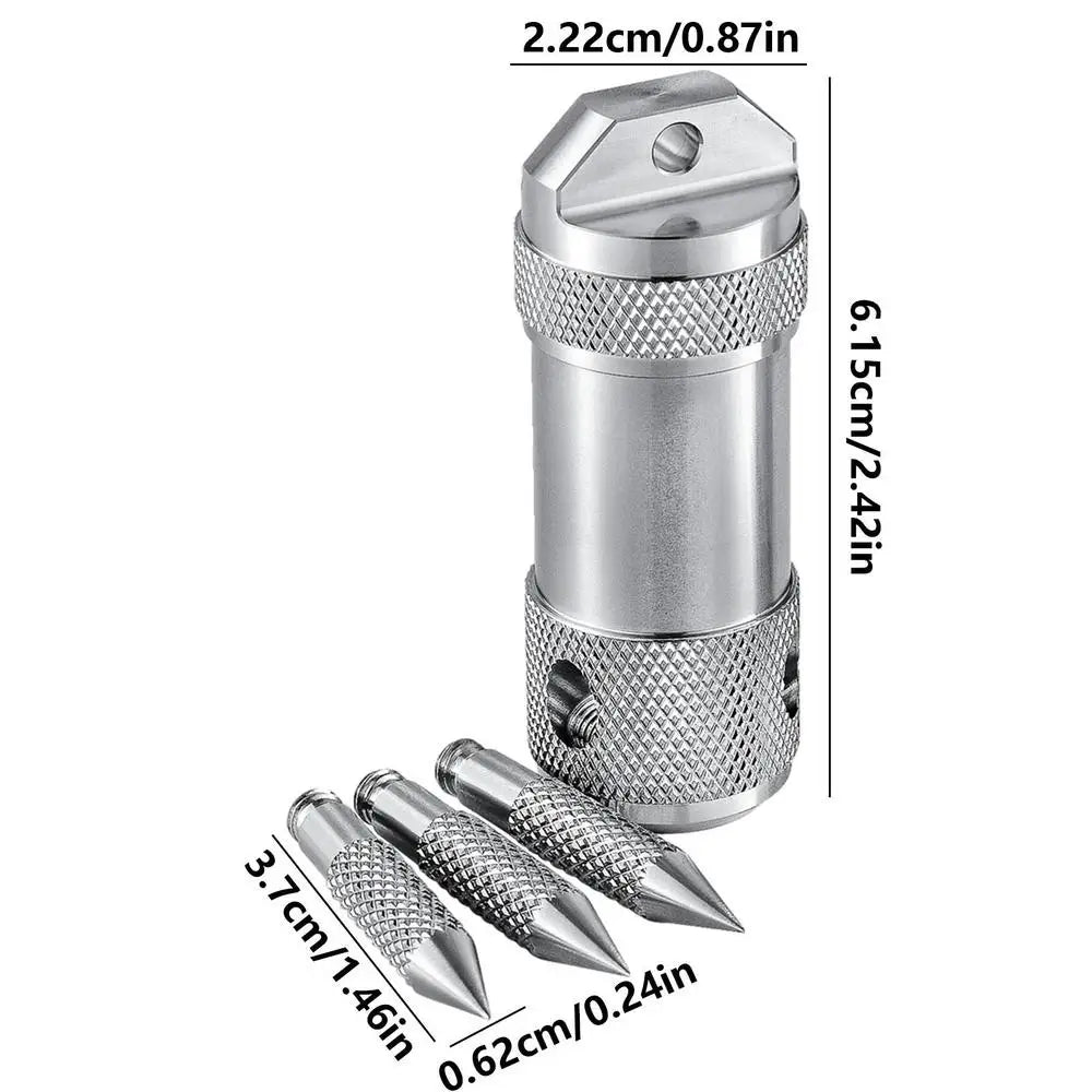 Grappling Anchor Hook – 3-Claw or 4-Claw Detachable Stainless Steel Tool for Climbing Hiking Camping