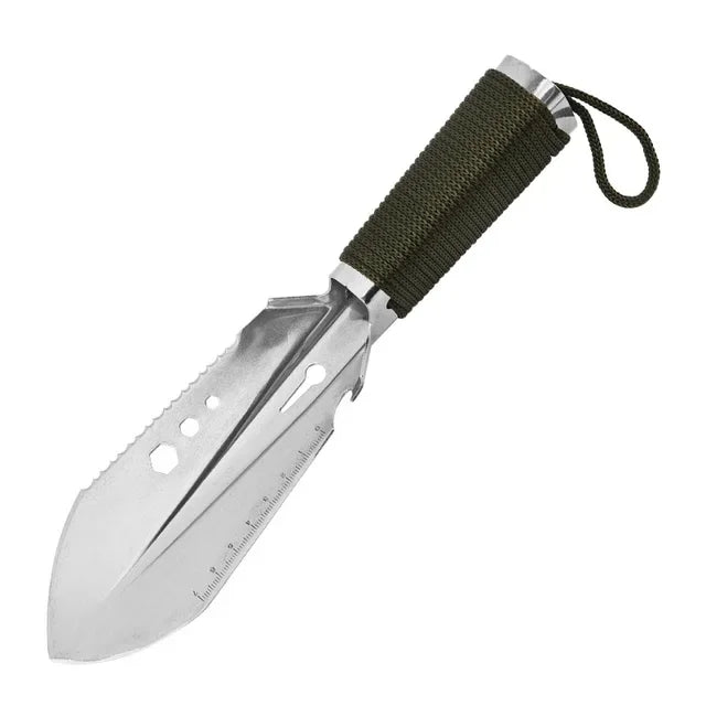 Outdoor Multi-Tool Camping Shovel – Stainless Steel Garden and Field Shovel